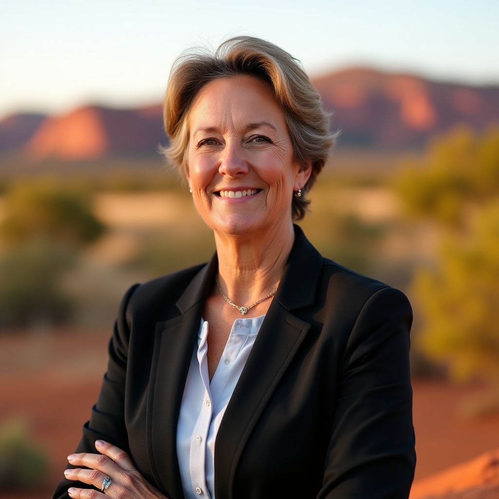 Portrait of Alice Springs Mayor