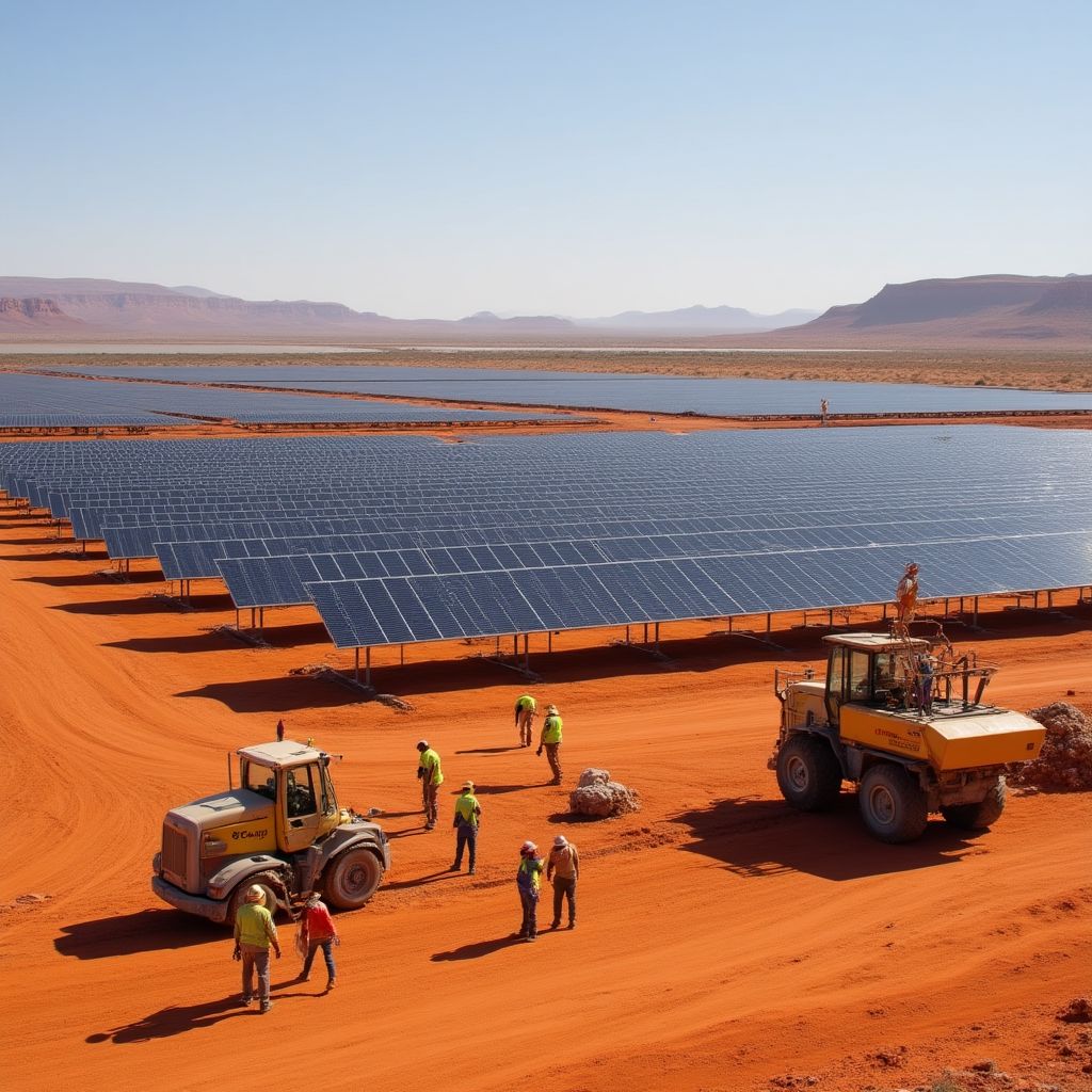 New solar farm project in Alice Springs