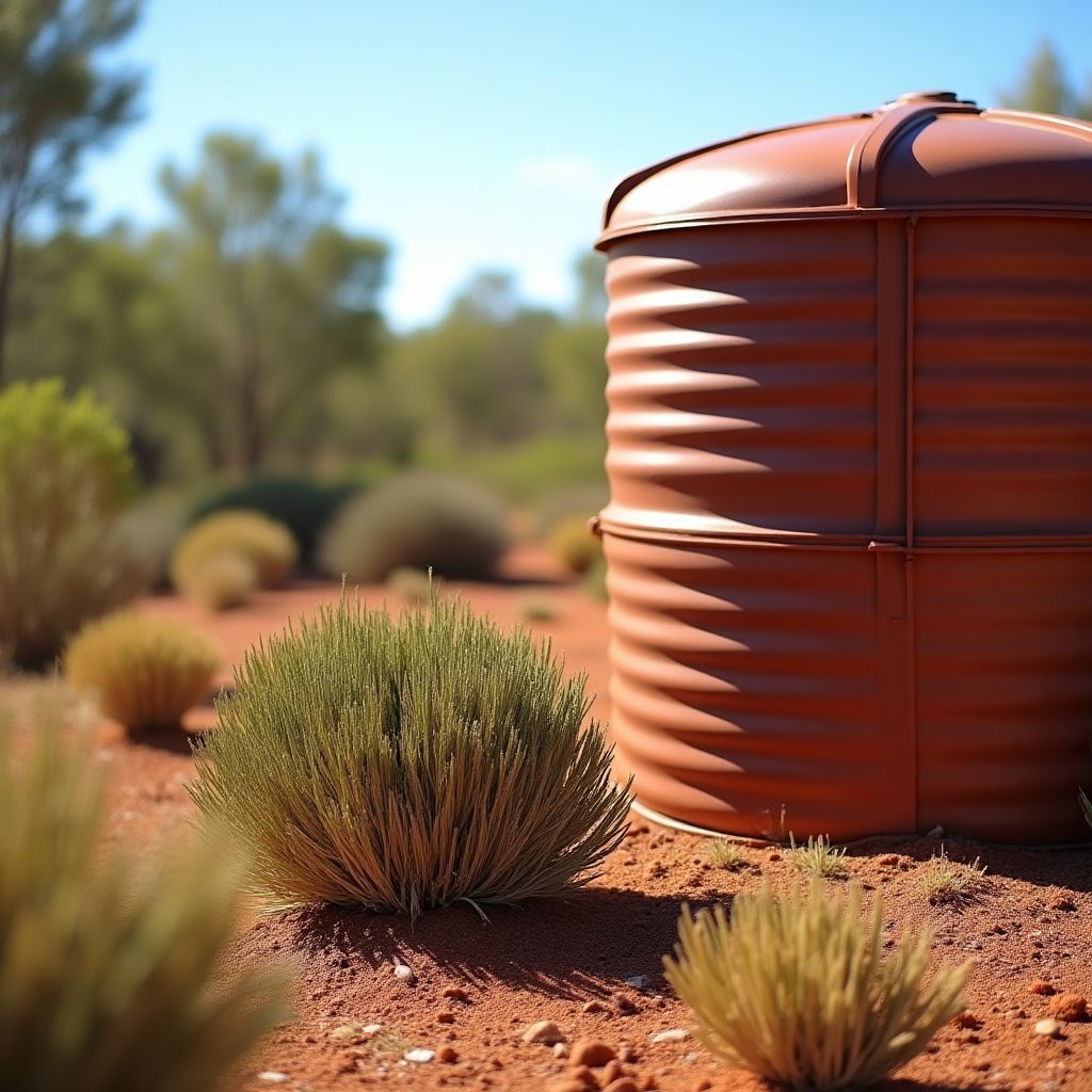 Water conservation system in Alice Springs